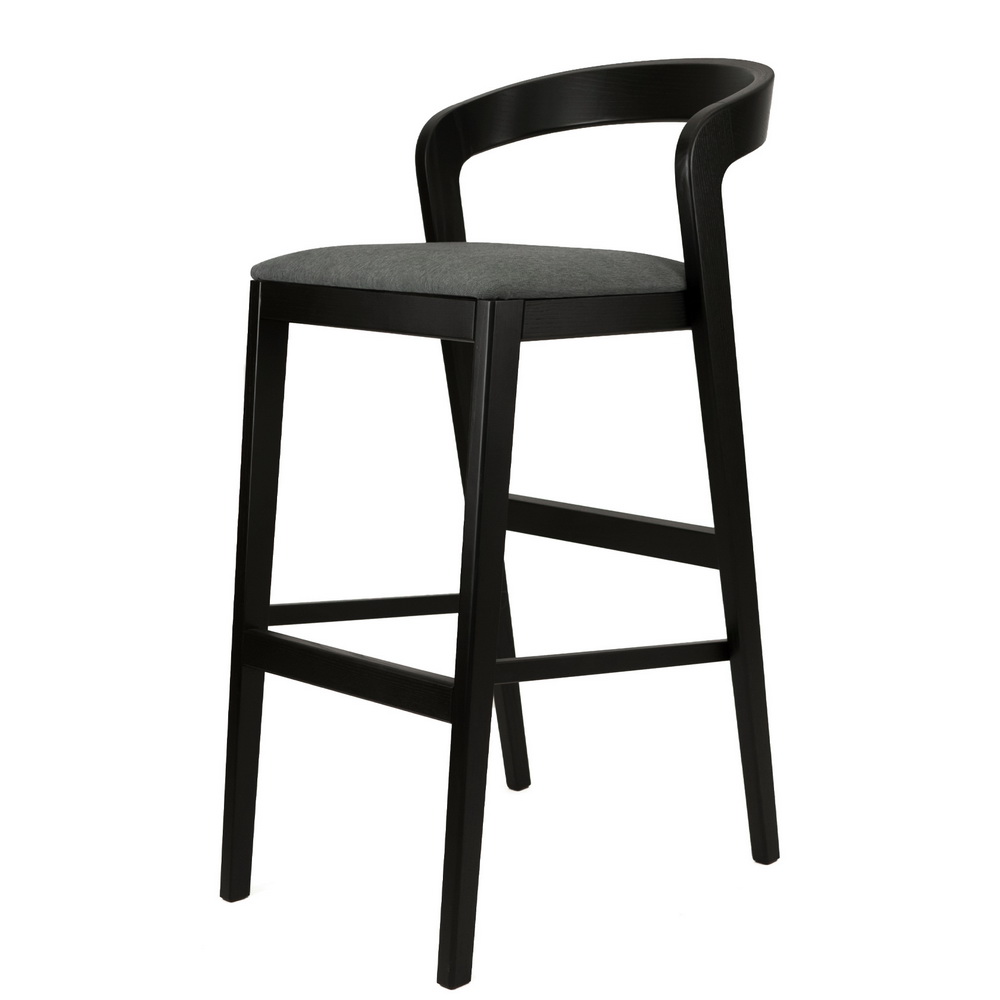 Барный стул Floki black (Флоки) Lovko  RAL 9005 - 123429 – 1